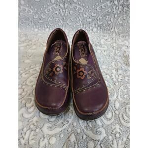 L' Artiste Spring Step Burbank Purple Size EU 38 US 8 Slip Clog Comfort Shoe
